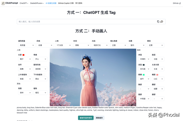 ClickPrompt：一站式 ChatGPT 学习、设计与运行工具（开源）