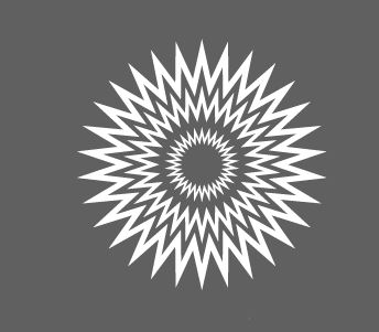 Illustrator制作放射性图案的技巧