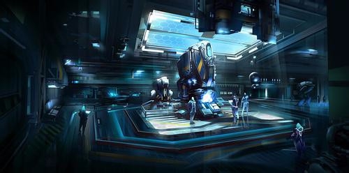 Painter结合photoshop制作科幻类游戏场景方法