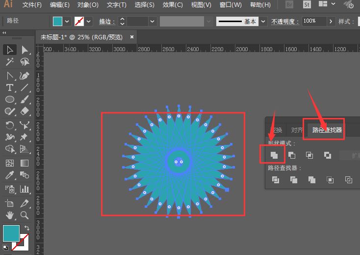 Illustrator制作放射性图案的技巧 第6张 Illustrator制作放射性图案的技巧 第6张