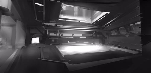 Painter结合photoshop制作科幻类游戏场景方法  第4张