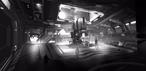 Painter结合photoshop制作科幻类游戏场景方法  第5张