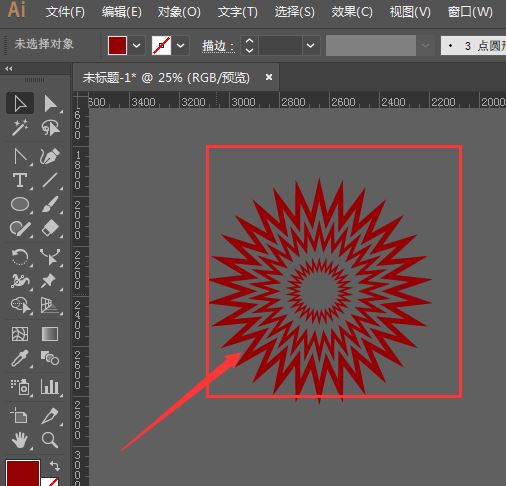 Illustrator制作放射性图案的技巧 第10张 Illustrator制作放射性图案的技巧 第10张