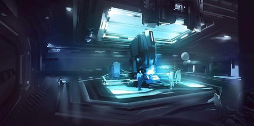 Painter结合photoshop制作科幻类游戏场景方法  第7张