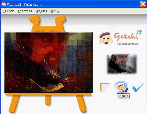 Painter制作哥特式油画方法 第5张 Painter制作哥特式油画方法 第5张
