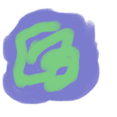 Painter用通道为图像替换颜色方法