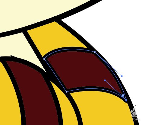 Illustrator手绘挑衅的小老虎矢量图图标的技巧  第15张