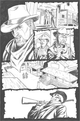 Painter利用修饰铅笔简单绘制漫画书页面方法 第12张 Painter利用修饰铅笔简单绘制漫画书页面方法 第12张