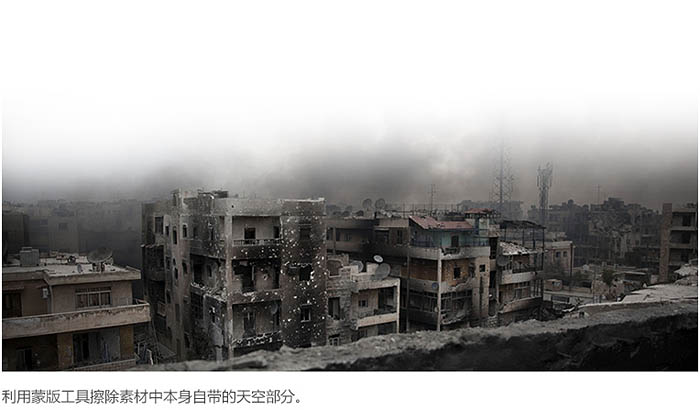 战争海报，PS合成战争电影主题海报图片设计教程  第7张