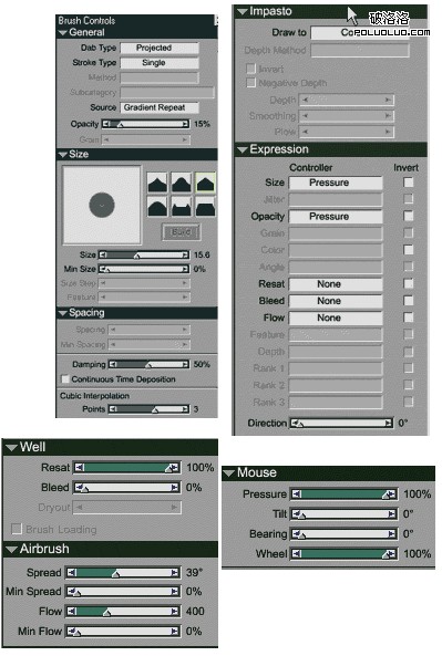 使用Painter制作漂亮的花布纹理教程  第2张
