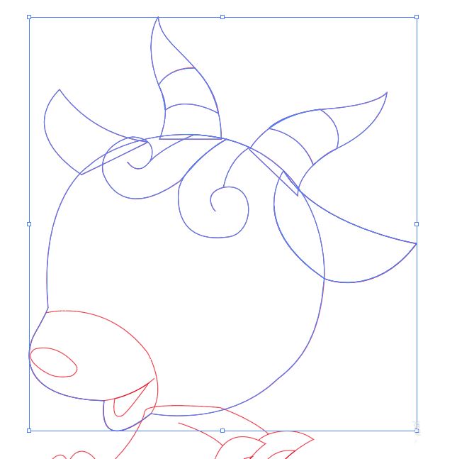 Illustrator绘制可爱小羊生肖图标的矢量图标设计 第4张 Illustrator绘制可爱小羊生肖图标的矢量图标设计 第4张