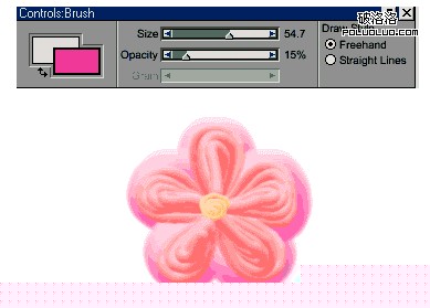 使用Painter制作漂亮的花布纹理教程  第7张