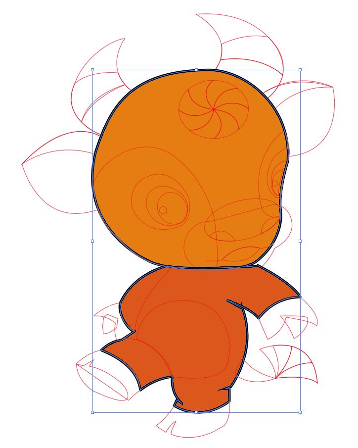 Illustrator绘制可爱生肖牛图标 矢量图标设计技巧 第15张 Illustrator绘制可爱生肖牛图标 矢量图标设计技巧 第15张