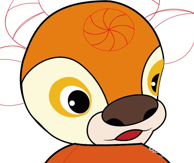 Illustrator绘制可爱生肖牛图标 矢量图标设计技巧 第16张 Illustrator绘制可爱生肖牛图标 矢量图标设计技巧 第16张