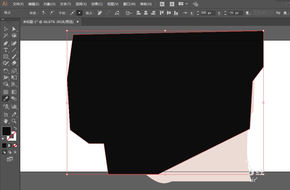 Illustrator手绘航海王女帝动漫形象的方法  第5张
