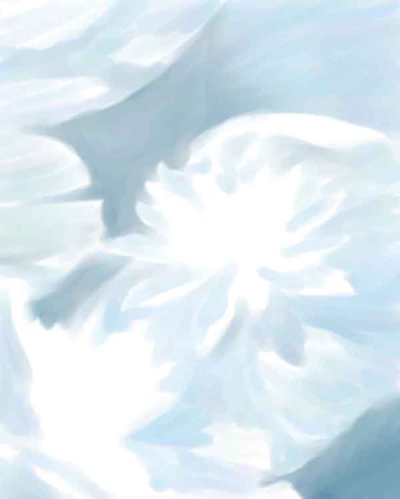 Painter使用仿真水彩进行湿笔绘画睡莲实例教程  第8张