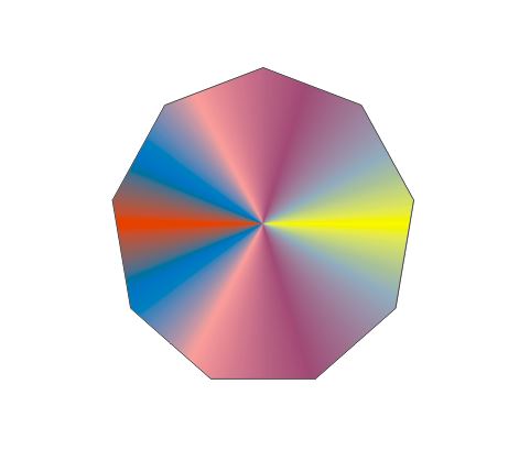 CorelDraw给图形填充多种渐变色的方法教程