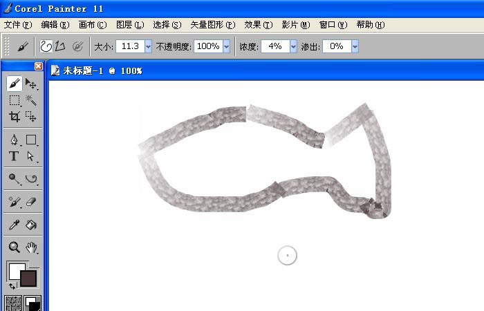 使用Painter图案画笔绘制图形的方法教程 第2张 使用Painter图案画笔绘制图形的方法教程 第2张