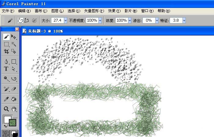 使用Painter厚涂画笔绘制图形的使用方法  第4张