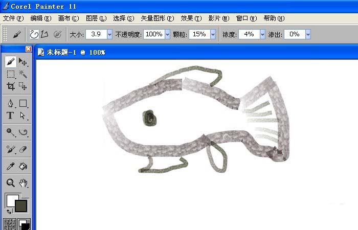 使用Painter图案画笔绘制图形的方法教程 第4张 使用Painter图案画笔绘制图形的方法教程 第4张