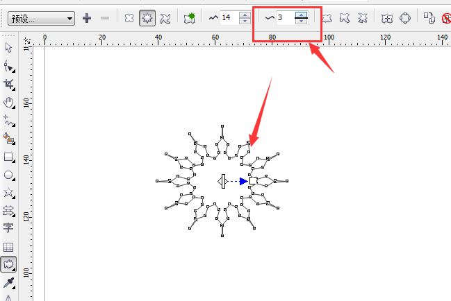 CDR制作多边形的锯齿状的方法技巧  第5张