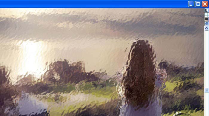 Painter给图片添加玻璃扭曲效果的方法教程  第7张