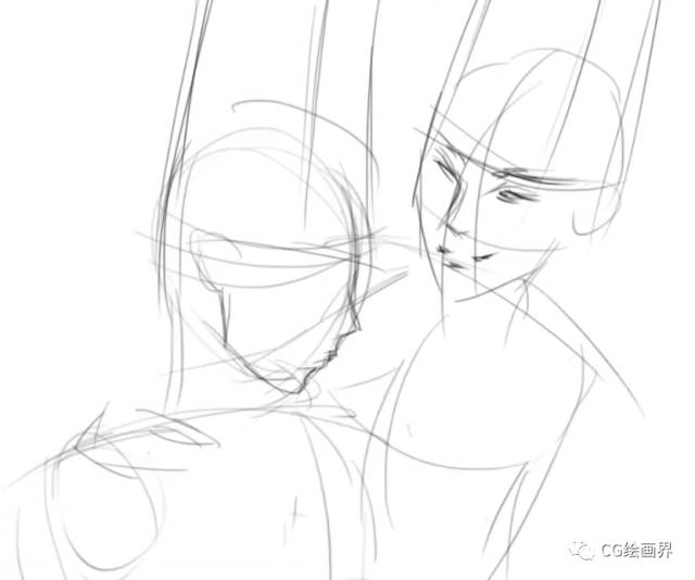 Painter绘制另类黑 白 无 常插画教程 第3张 Painter绘制另类黑 白 无 常插画教程 第3张