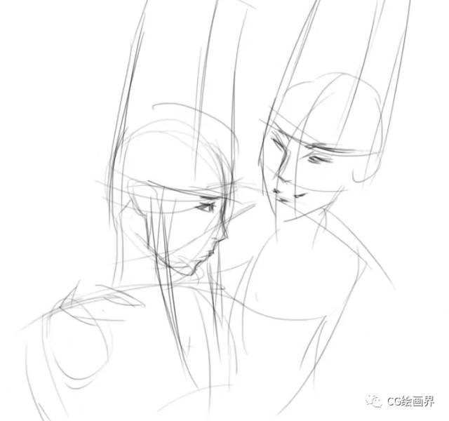 Painter绘制另类黑 白 无 常插画教程 第4张 Painter绘制另类黑 白 无 常插画教程 第4张