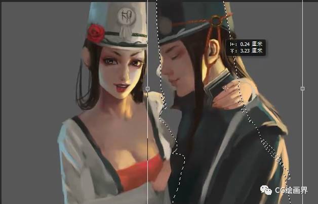 Painter绘制另类黑 白 无 常插画教程 第11张 Painter绘制另类黑 白 无 常插画教程 第11张