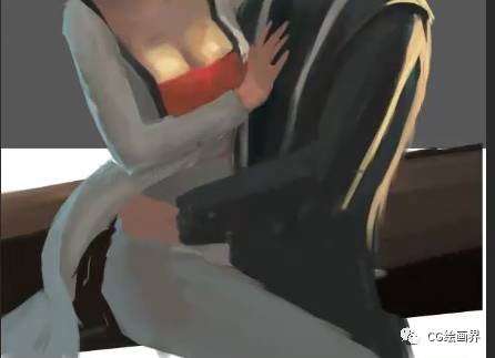 Painter绘制另类黑 白 无 常插画教程 第13张 Painter绘制另类黑 白 无 常插画教程 第13张