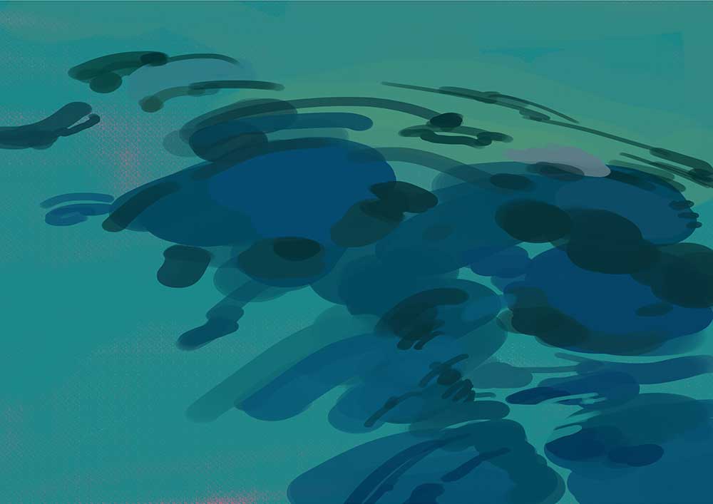 Painter四步轻松画出动漫中的水面波纹教程 第12张 Painter四步轻松画出动漫中的水面波纹教程 第12张