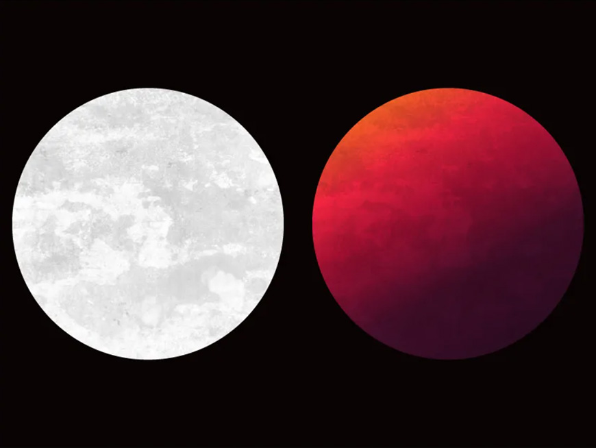 使用Illustrator绘制复古磨砂风格的星球设计教程  第2张