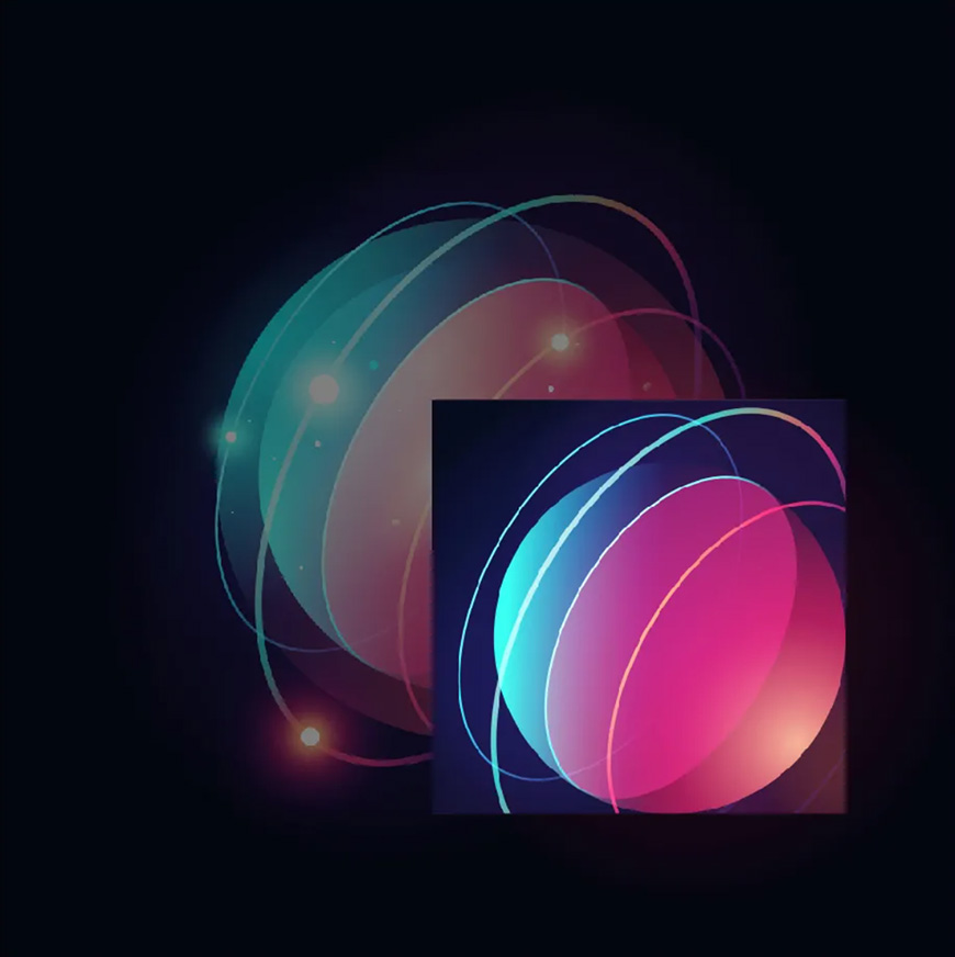 使用Illustrator绘制时尚立体效果的星球插画教程  第4张