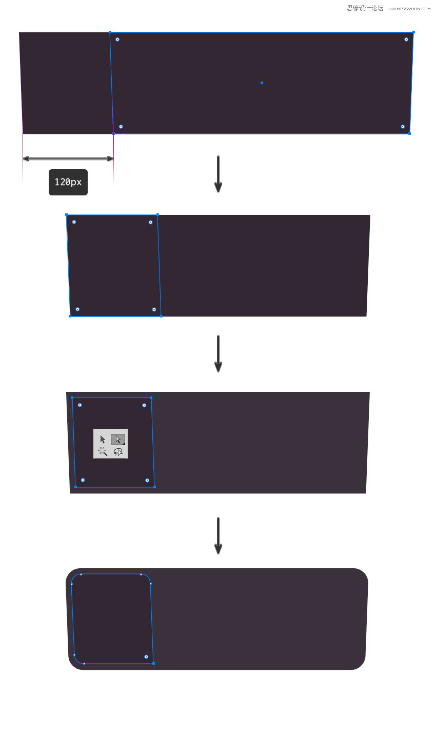 图标设计,Illustrator绘制复古收音机图标设计教程 第4张 图标设计,Illustrator绘制复古收音机图标设计教程 第4张