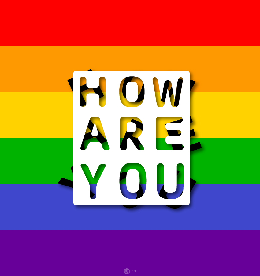 用Illustrator制作趣味剪影效果文字设计教程