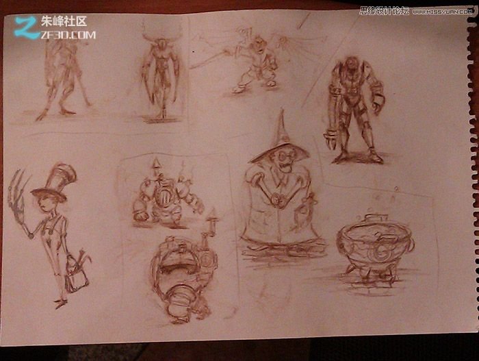 MAMY绘制游戏中的魔法机器人实例的MAMY设计教程 第2张 MAMY绘制游戏中的魔法机器人实例的MAMY设计教程 第2张