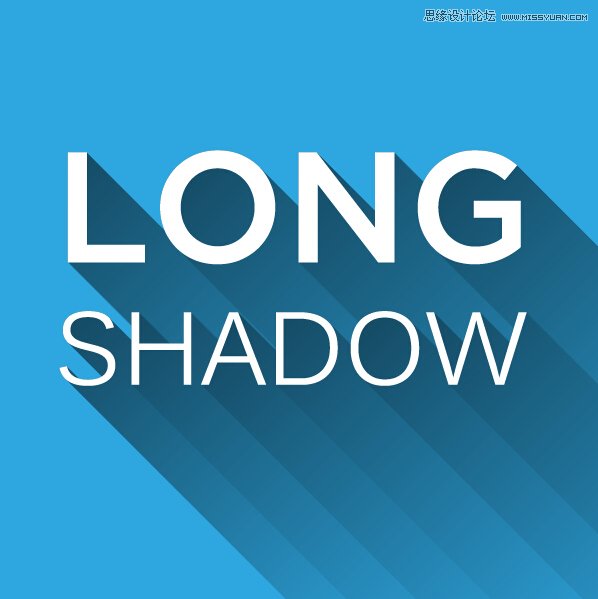 使用Illustrator制作超酷的扁平化长阴影效果教程