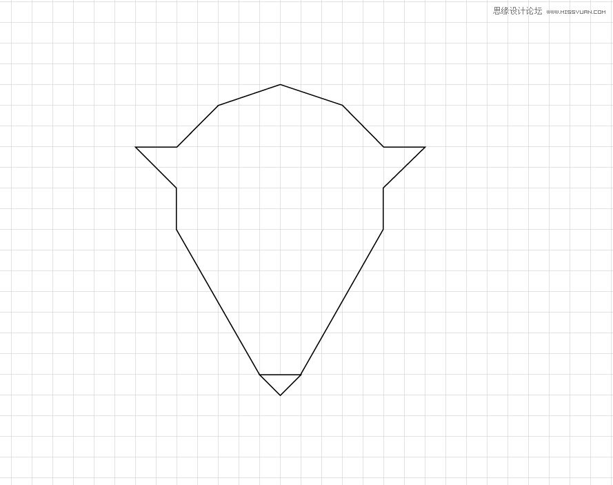 Illustrator绘制简约时尚的鹿形LOGO教程  第5张