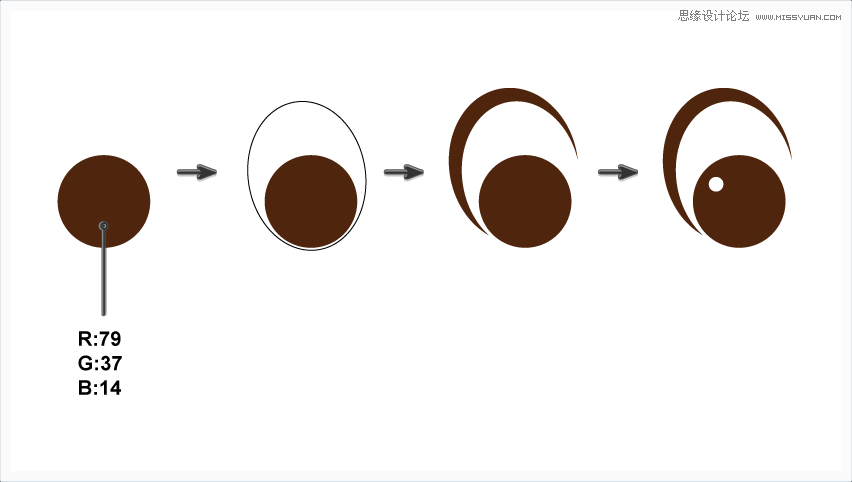 Illustrator绘制卡通可爱的小老虎插图设计教程  第6张