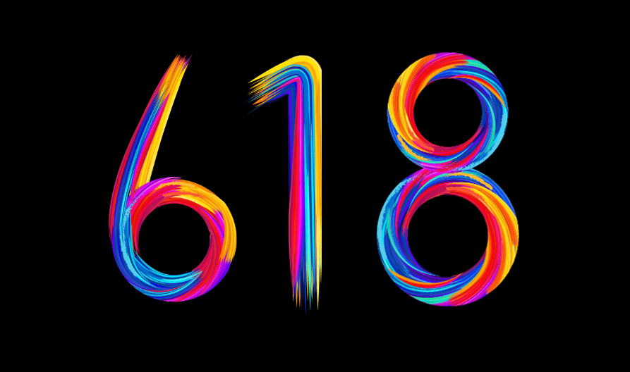 Illustrator绘制绚丽的京东618艺术字设计教程 第2张 Illustrator绘制绚丽的京东618艺术字设计教程 第2张