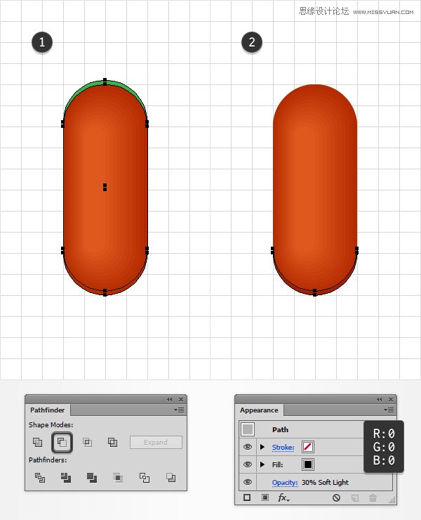 Illustrator制作可爱有趣的小烤肠文字效果  第7张