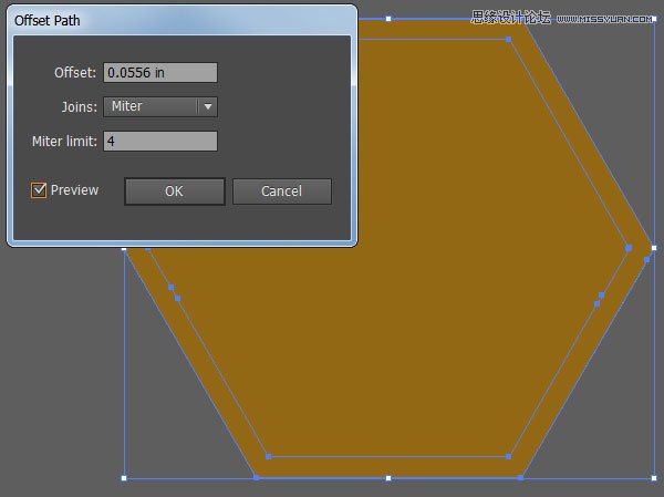 Illustrator制作质感立体效果的甜蜜蜂巢 第3张 Illustrator制作质感立体效果的甜蜜蜂巢 第3张