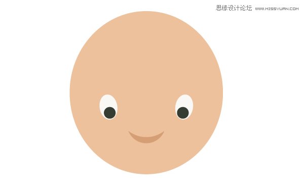 Illustrator绘制卡通风格的吃西瓜女孩教程 第4张 Illustrator绘制卡通风格的吃西瓜女孩教程 第4张