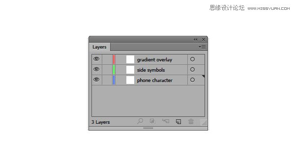 Illustrator绘制蓝色可爱的手机插画图标 第3张 Illustrator绘制蓝色可爱的手机插画图标 第3张