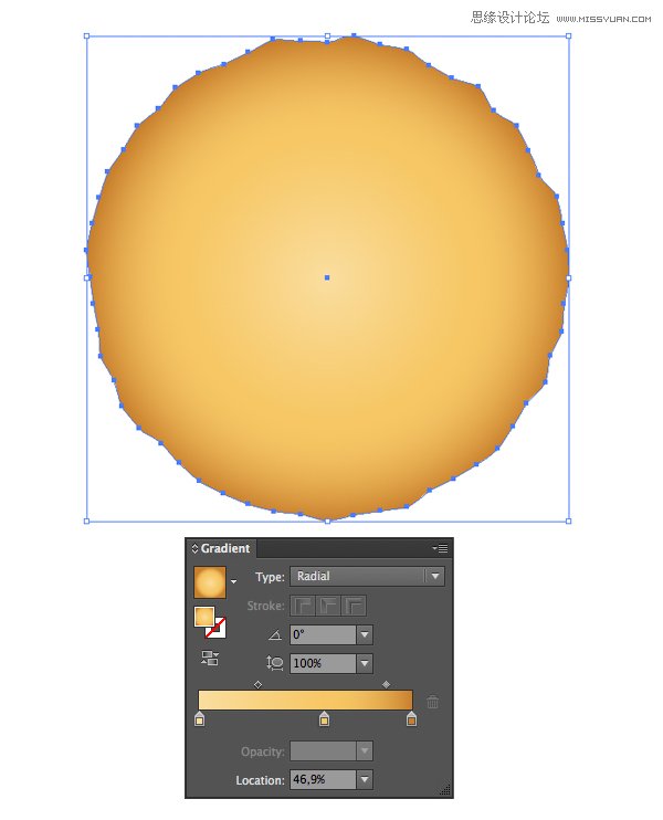 Illustrator绘制逼真的牛奶和燕麦饼干  第4张