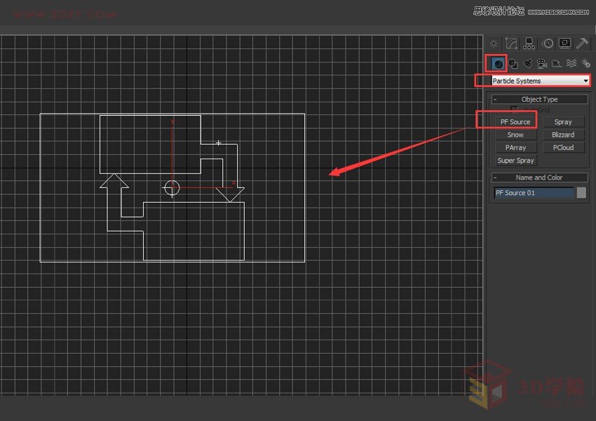 3DMAX实例教程：粒子系统制作字符雨效果  第2张