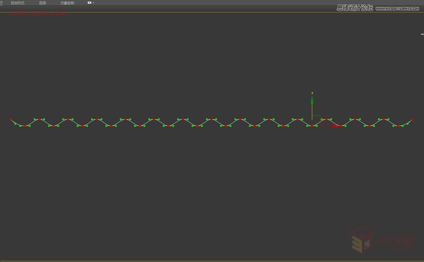 3DMAX制作简单的波浪纹造型花盆教程  第8张