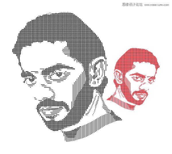 Illustrator把照片制作成矢量线条插画  第1张