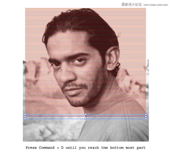 Illustrator把照片制作成矢量线条插画  第6张