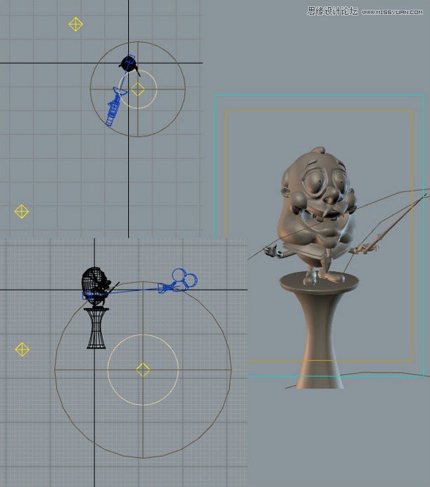 3DMAX制作卡通风格的指挥家教程  第3张